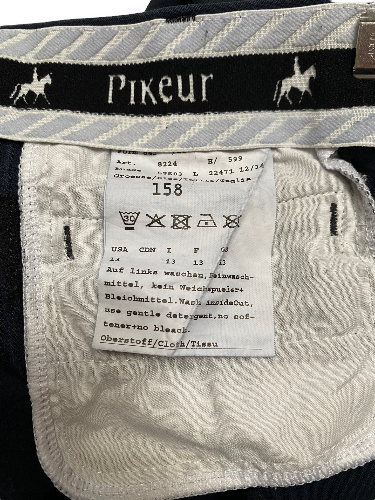 Pikeur Breeches 13yrs